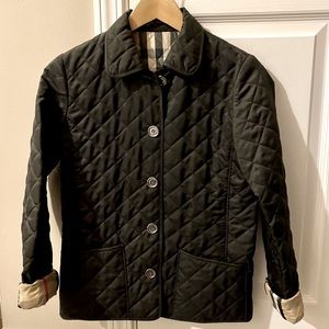 Burberry Authentic Classic Quilted Jacket Coat